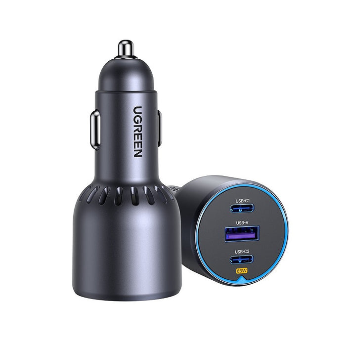 CAR CHARGER 2xUSB-C+1xUSB A,75W EC703 UGREEN