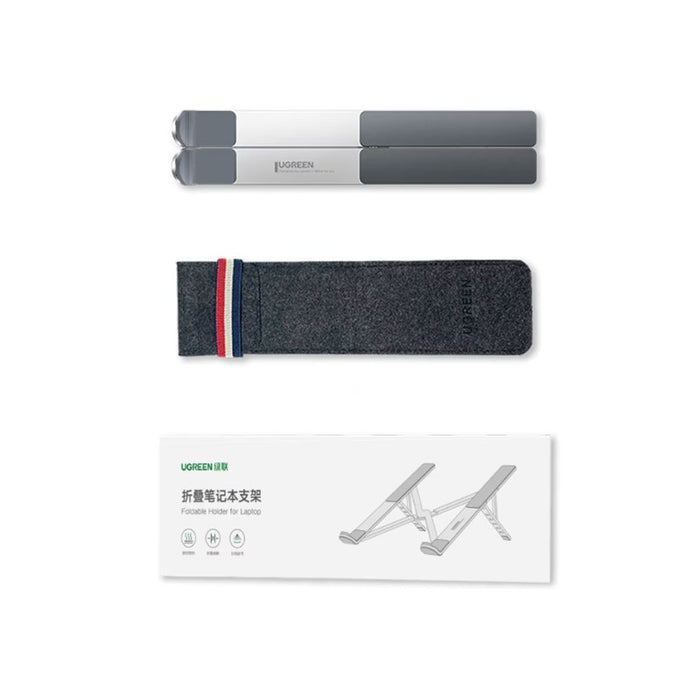 Foldable adjustable laptop stand Ugreen silver (LP451)