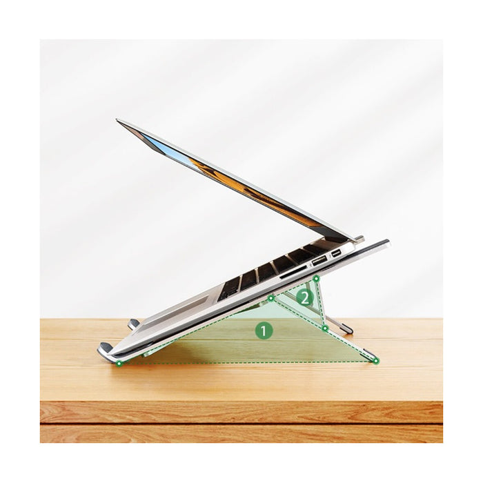 Foldable adjustable laptop stand Ugreen silver (LP451)