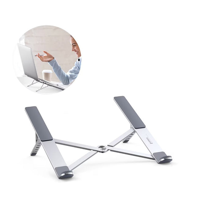 Foldable adjustable laptop stand Ugreen silver (LP451)
