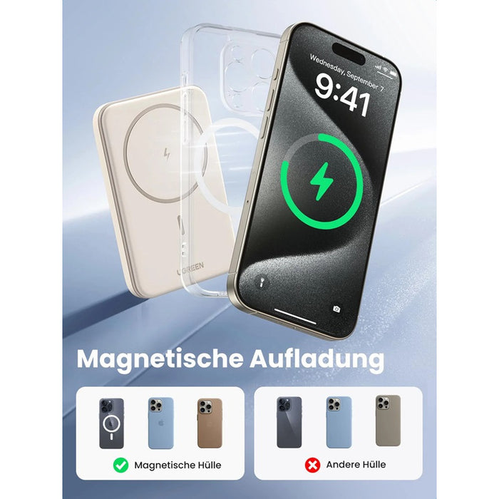 POWER BANK 5,000mAh Mini MAGNETIC WIR PB560 UGREEN