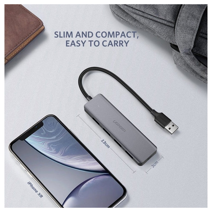 HUB 4xUSB3.0 A 1xUSB-C POWER SUPPLY CM219 UGREEN