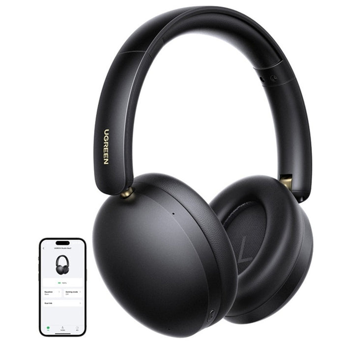BLUETOOTH HEADPHONES HP205 StudioMax2 UGREEN - BLACK