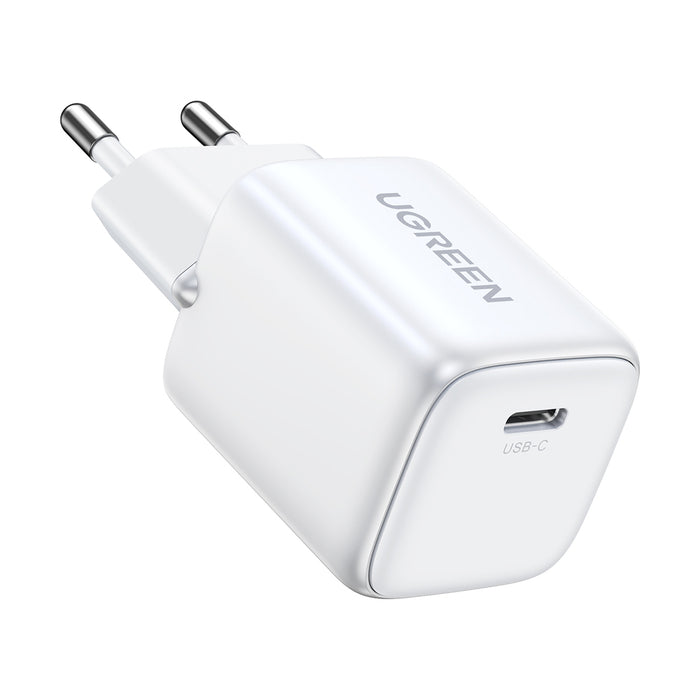 Ugreen Nexode mini CD318 15324 GaN 20W USB-C PD 3.0 / QC 4.0 network charger - white