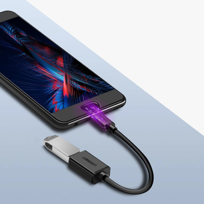 Ugreen US154 30701 USB-A 3.0 (female) / USB-C 3.0 (male) OTG adapter - black