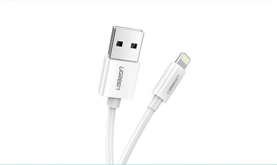 Ugreen US155 20728 USB-A / Lightning MFi 2.4A cable 1m - white