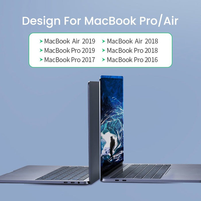 HUB Ugreen 60559 2x USB-C / USB-C PD (Thunderbolt 3, 100W, 4K 60 Hz, 10 Gbps) / HDMI 4K 30 Hz / 3x USB 3.0 for MacBook Pro / Air - Gray