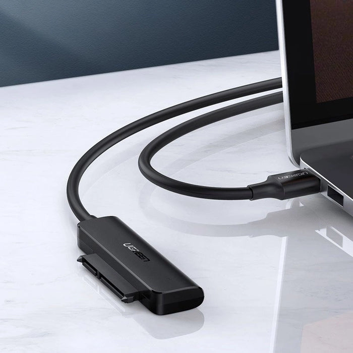 Ugreen adapter HDD SSD 2.5'' SATA III 3.0 - USB 3.2 Gen 1 (USB 5 Gbps) black (70609 CM321)