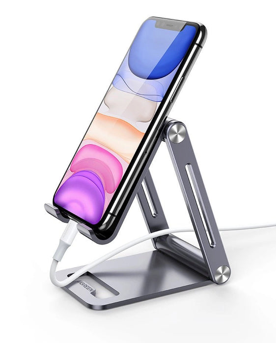 Ugreen metal aluminum folding phone holder tablet gray (LP263 80708)