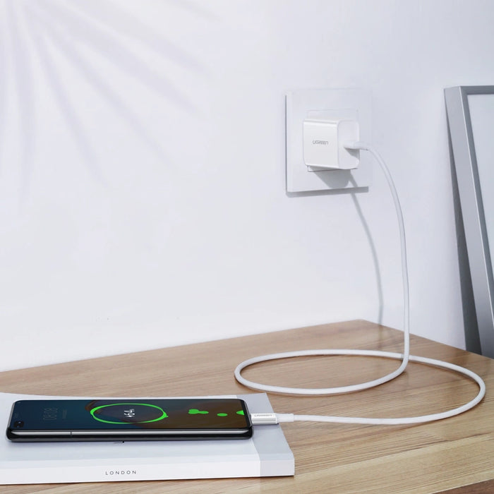 Ugreen US300 USB-C - USB-C PD QC FCP cable 100W 5A 480Mb/s 2m - white