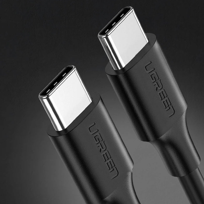 Ugreen US286 USB-C - USB-C PD QC 3A 480Mb/s 1m cable - black
