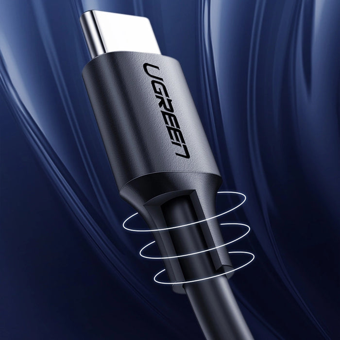Ugreen US286 USB-C - USB-C PD QC 3A 480Mb/s 1m cable - black