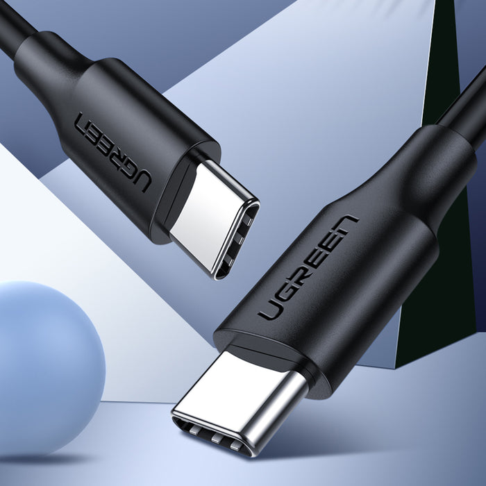 Ugreen US286 USB-C - USB-C PD QC 3A 480Mb/s 2m Cable - Black
