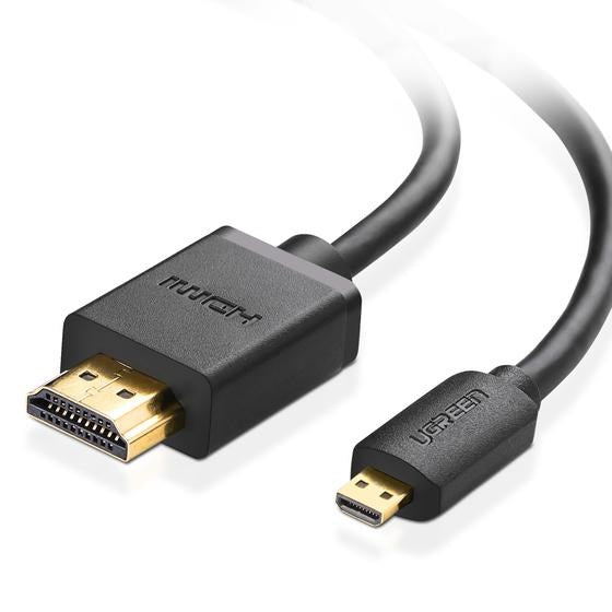 Ugreen cable Micro HDMI - HDMI cable 3m black (HD127)