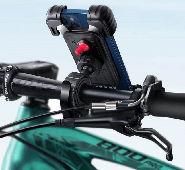 Ugreen Universal Bike Phone Holder for Bike Motorcycle Handlebar Black (LP494 Black)