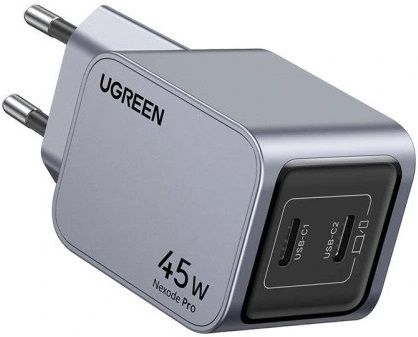 CHARGER 220V 2xUSB-C,GaN,45W X707 UGREEN