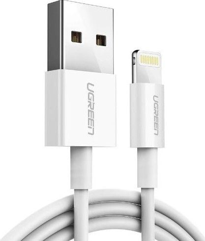 Ugreen US155 20728 USB-A / Lightning MFi 2.4A cable 1m - white