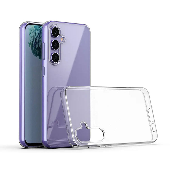 Ultra Clear silicone case for S23 FE transparent - Cell phone cases and covers<<<HurtelXML