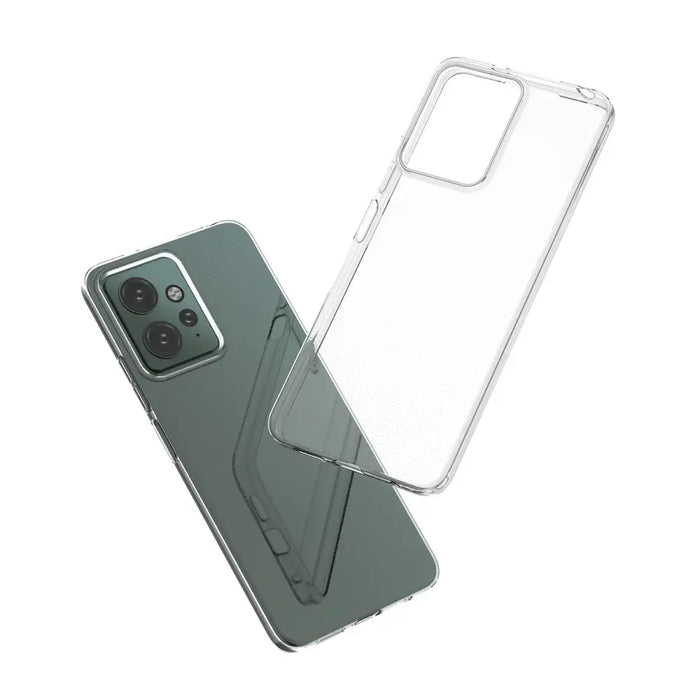 Ultra Clear silicone case for Xiaomi Redmi 12 transparent - Cell phone cases and covers<<<HurtelXML