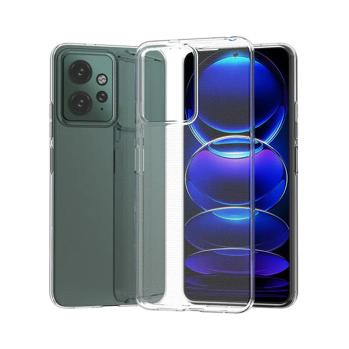 Ultra Clear silicone case for Xiaomi Redmi 12 transparent - Cell phone cases and covers<<<HurtelXML