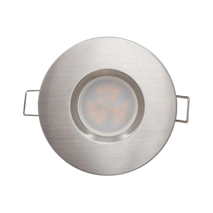 LED MOON CIRCLE 6.5W 520LM 2700K IP44 NICKEL ULTRALUX