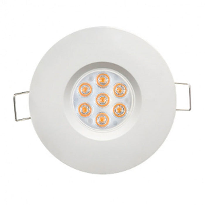 LED MOON CIRCLE 6.5W 600LM 4200K IP44 WHITE ULTRALUX