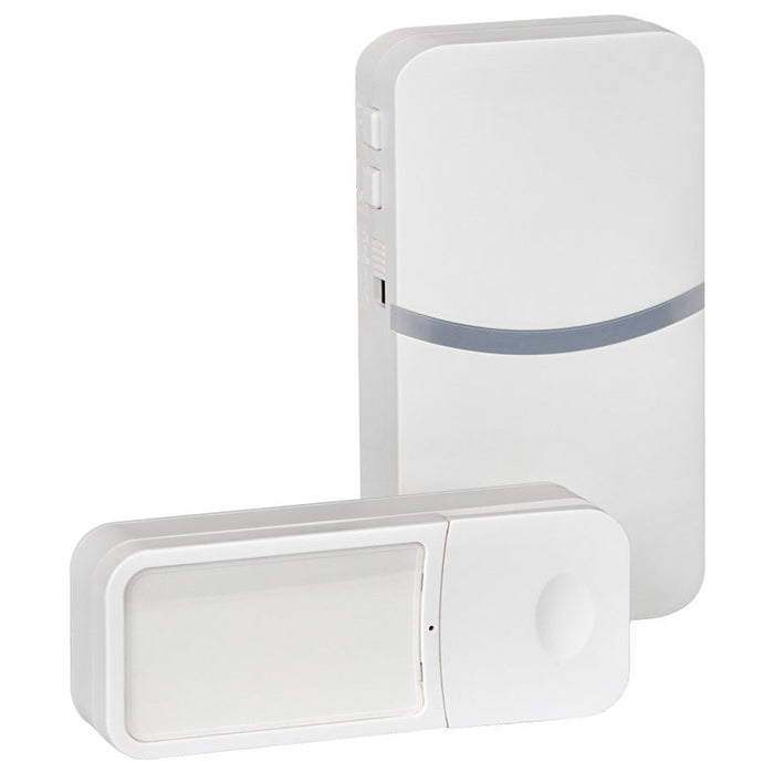 WIRELESS KINETIC DOORBELL 18 MELODIES IP44 ULTRALUX