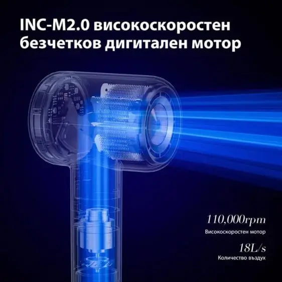 Ultrasonic hair dryer JIMMY F8 - Сешоари<<<Грижа за тялото<<<Малки електроуреди<<<TechnoMix