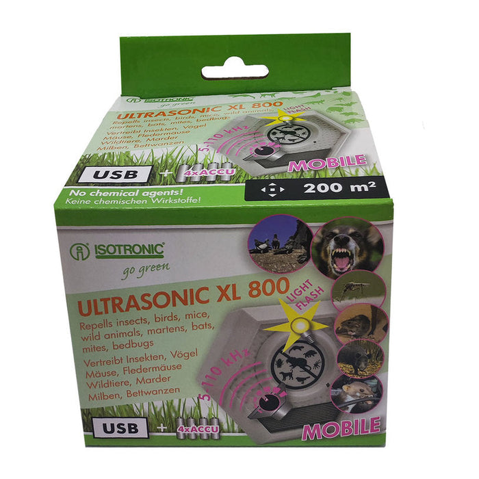 ULTRASOUND DEVICE AGAINST ANIMALS ISOTRONIC - Защита от други животни<<<Защита от вредители<<<Градина<<<Praktiker