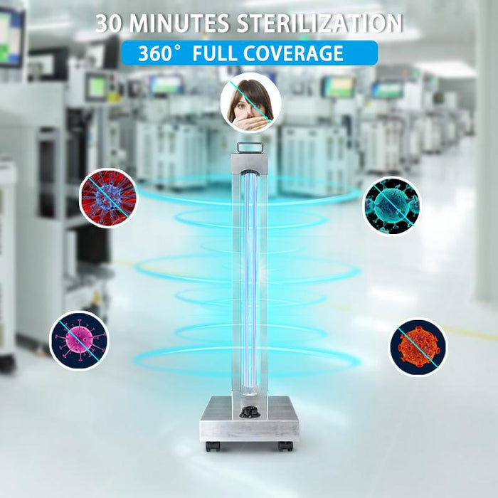 Ultraviolet powerful bactericidal UV lamp Corpofix CV14 150W Generation of ozone for disinfection sterilization against