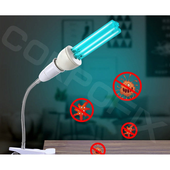 Ultraviolet bactericidal UV lamp with a standard socket Corpofix BV9, E27, 25W, 253.7nm, Sterilization against bacteria and viruses