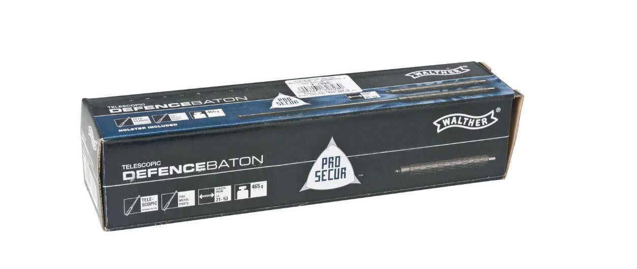ProSecur telescopic baton 21” black Walther.