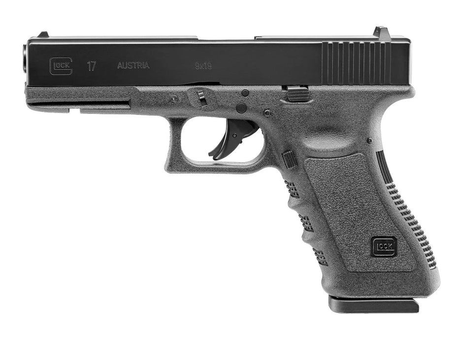 GLOCK 17 4.5 BB/Diabolo 4x8-shot air pistol. BlowBack CO2