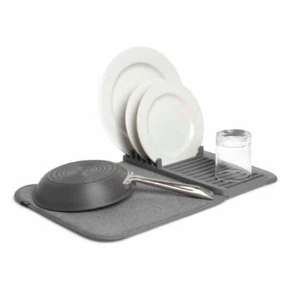 DISH DRYER UDRY MINI COLOR GRAY 33 X 50.8 CM UMBRA