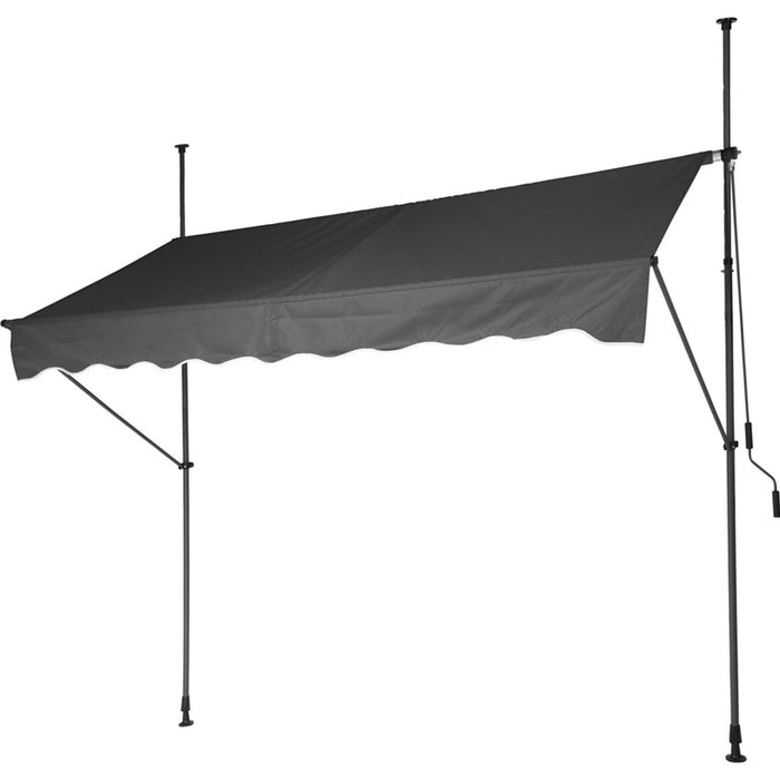 UMBRELLA 250X120CM HOME & STYLING X70000110 - Сенници<<<Чадъри сенници и шатри<<<Градина<<<Praktiker