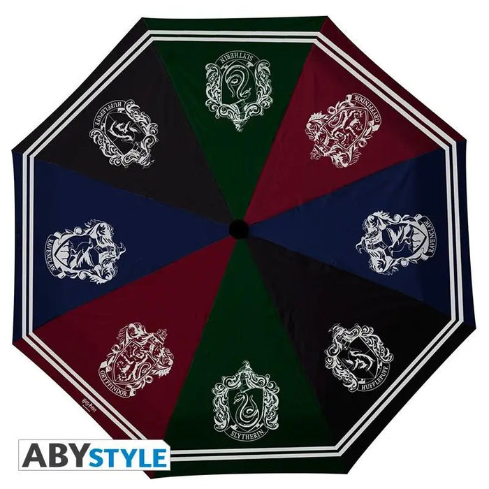 Umbrella ABYSTYLE HARRY POTTER Houses - Дрехи и аксесоари<<<Геймърска периферия<<<ValiAPI
