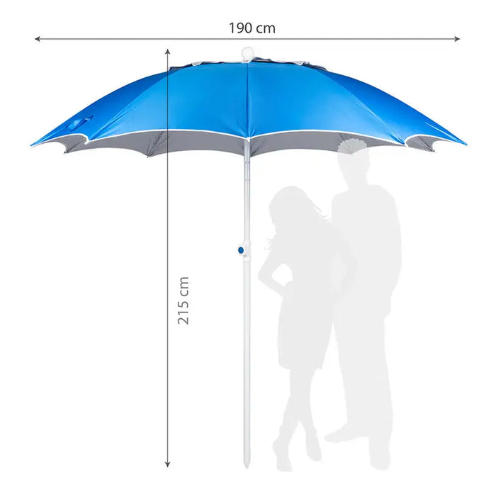 UMBRELLA F190CM MUHLER 2117 - Чадъри<<<Чадъри сенници и шатри<<<Градина<<<Praktiker