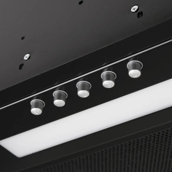 Under-cupboard kitchen hood MAAN Fiugi 2 60 310 m3 / h Black - Cooker hoodsAGD-OKA<<<Home Appliance