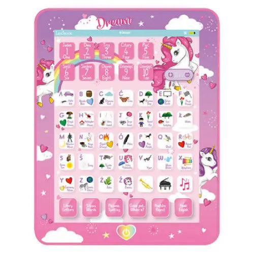 Unicorn bilingual talking educational tablet - Educational and interactive<<<Toys<<<InnproXML