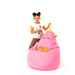 Unicorn pink L 105 x 80 cm Sako bag pouffe - Poufs for children/youthPUF-DZI<<<Poufs and footrestsPUF<<<ActionPL