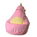 Unicorn pink XL 130 x 90 cm Sako bag pouffe - Poufs for children/youthPUF-DZI<<<Poufs and footrestsPUF<<<ActionPL