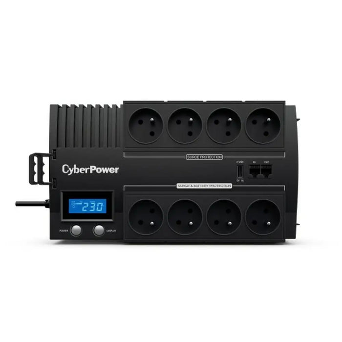 Uninterruptible Power Supply System Interactive UPS Cyberpower BR1000ELCD-FR 600 W - SAI<<<Електроника Периферни и