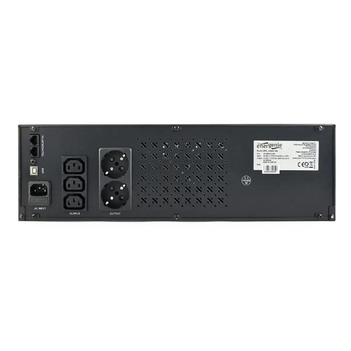 Uninterruptible Power Supply System Interactive UPS GEMBIRD UPS-RACK-2000 1200 W - SAI<<<Електроника Периферни и