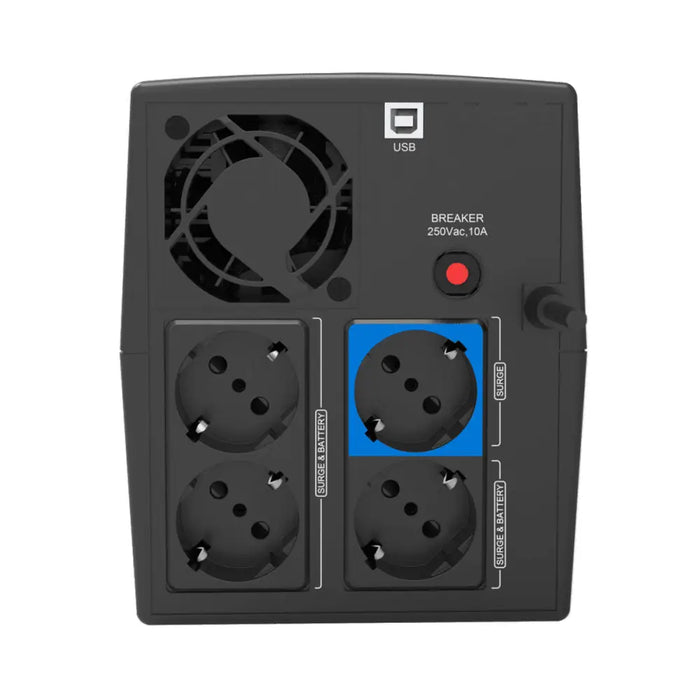 Uninterruptible Power Supply System Interactive UPS Phasak PH 7312 1260 VA - Електроника Периферни и резервни