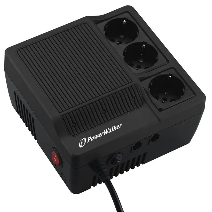 Uninterruptible Power Supply System Interactive UPS Power Walker AVR1000 600 W - SAI<<<Електроника Периферни и резервни