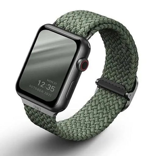 Uniq Aspen Braided strap for Apple Watch 1/2/3/4/5/6/7/8/SE/SE2 40/38/41mm - green - Other cell phone