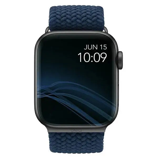 Uniq Aspen Braided Strap for Apple Watch 1/2/3/4/5/6/7/8/SE/SE2 40/38/41mm - Blue - Other cell phone