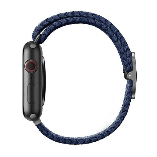 Uniq Aspen Braided Strap for Apple Watch 1/2/3/4/5/6/7/8/SE/SE2 40/38/41mm - Blue - Other cell phone