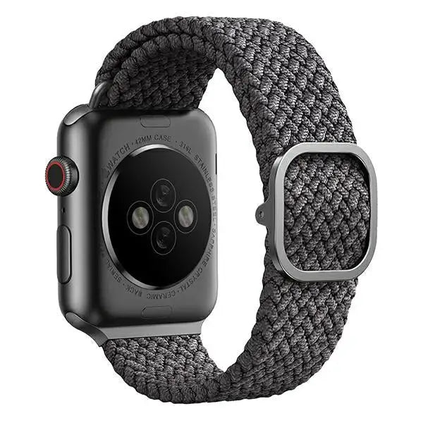 Uniq Aspen Braided Strap for Apple Watch 1/2/3/4/5/6/7/8/SE/SE2 40/38/41mm - Gray - Other cell phone