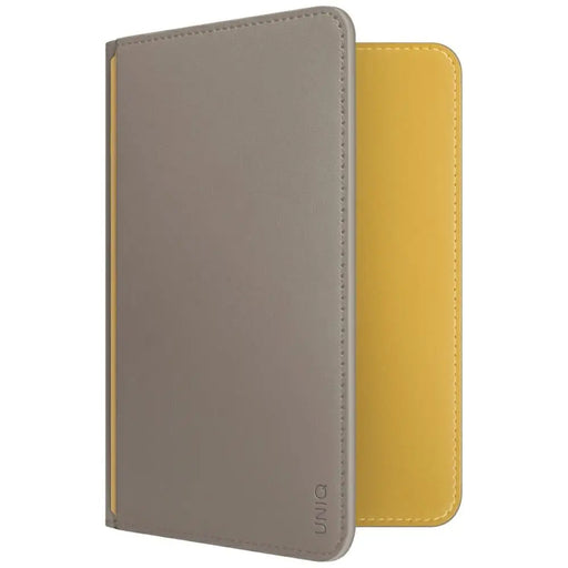 Uniq Belmont RFID Blocking Passport Case - Grey/Yellow - Cell phone cases and covers<<<HurtelXML
